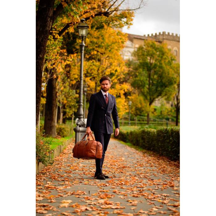 Fortunato Leather Travel Bag