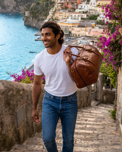 The Fortunato Leather Travel Bag