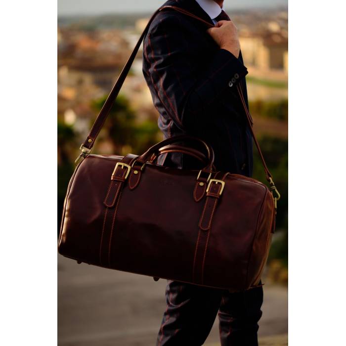 Fortunato Leather Travel Bag