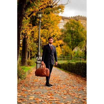 Fortunato Leather Travel Bag
